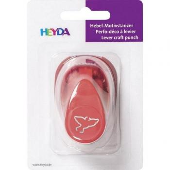 Heyda Perforatore Rosso a Forma di Farfalla