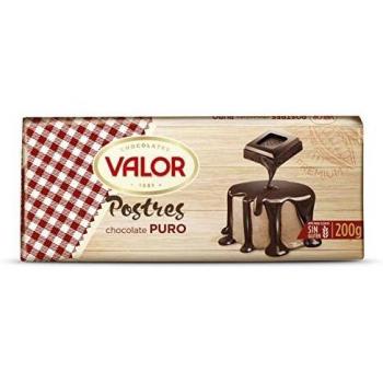 Chocolate Valor Puro para repostería 200 g