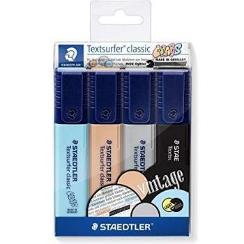 10 x Staedtler Textmarker Textsurfer classic colors VE=4 Stück