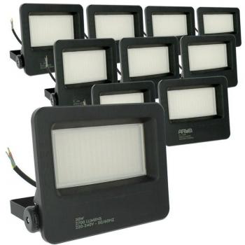 Neutrales Weiß LED-Flutlicht 10 Stück