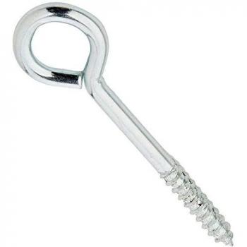 Outdoor Vine Eye Screw 75mm BZP Zinc Plated Weatherproof Steel (Pack of 2000)