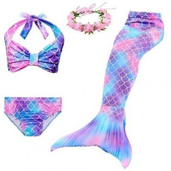 Costume da Nuoto Sirena con Monopinna