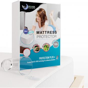 Dreamzie Mattress Protector 28cm Deep 80 x 190 cm