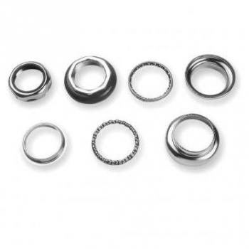 V Bike Chrome Plated Headset for Cyclocross