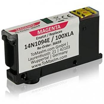 Inkadoo Magenta Tintenpatrone für Lexmark Drucker