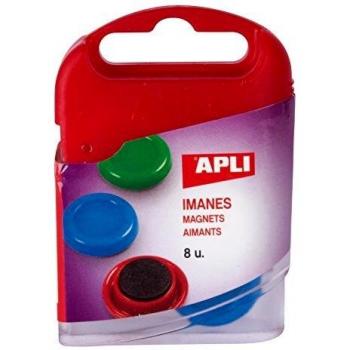 Apli Pack De 8 Imanes Ø 20 Mm