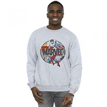 Jersey Hombre Marvel con Diseño Circular