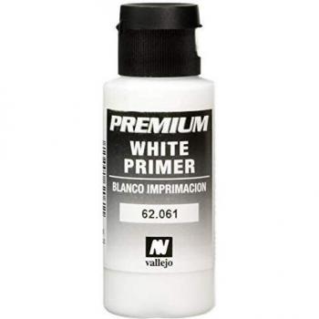 Weiß Primer 60 ml – Vallejo Premium Color
