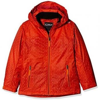 Cmp Snaps Hood 39w2085 Boys Jacket Bitter/Granita/Orange 4 Years