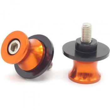 CNC Aluminum Swingarm Spools Slider 8mm for Kawasaki Z650 & Yamaha FZ6 (2004-2006)