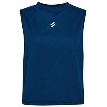 Camiseta Superdry Run Cropped Loose Sin Mangas