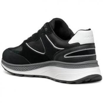 Geox Spherica Actif X1 Herren-Tennisschuhe – Schwarz