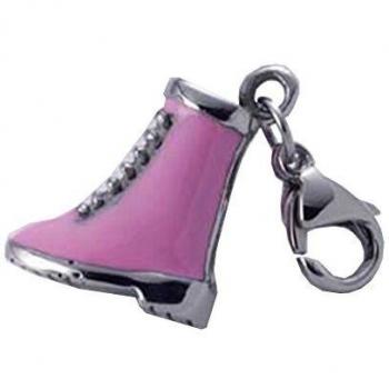 Colgante Time Force HM-002C Acero Bota Rosa
