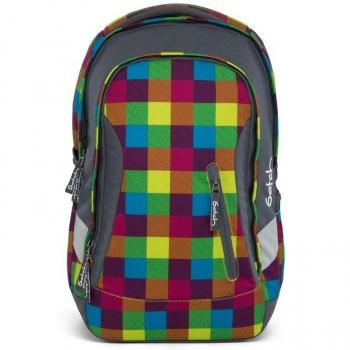 SATCH Kinder‑Pack „Beach Leach 2.0“ – 45 cm, Karo Bunt Gepixelt