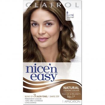 Nice 'n Easy Permanent Hair Color 116 Natural Light Brown