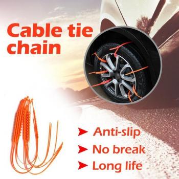 10pcs Universal Anti-Skid Snow Chains