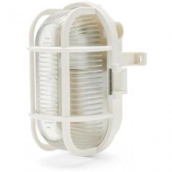 Applique Extérieure en Plastique et Verre E27 60W
