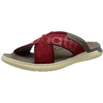 Bugatti Herren Pantoletten 44 EU – Rot