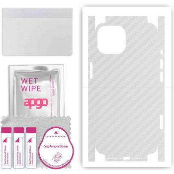 Vinyle Carbone Apgo Protection Totale iPhone 15