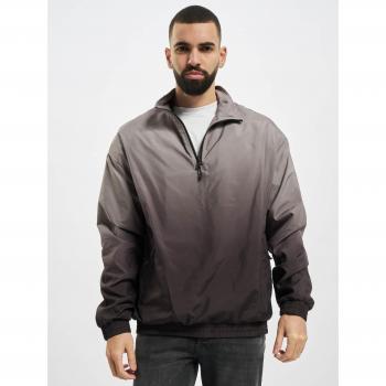 Urban Classics Black and Gray Gradient Pullover 2XL