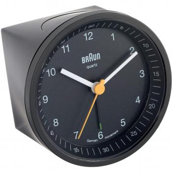 Braun Nightfall 8x8x6.5 CM Wall Clock