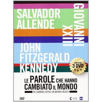 Le Parole Che Hanno Cambiato Il Mondo Cofanetto 02 (3 Dvd) [Italian Edition]