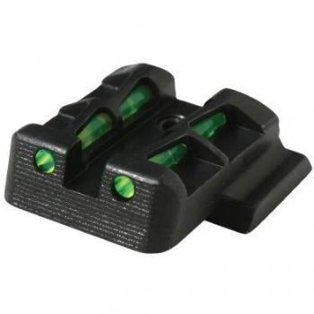 Interchangeable Rear Sight for Glock 9mm, 40 S&W, .357 SIG – HiViz LITEWAVE GLLW15