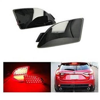 Pacchetto 2 Fanali Posteriori a LED Nero Fume per Mazda 3 Axela BM/BL – Replacement