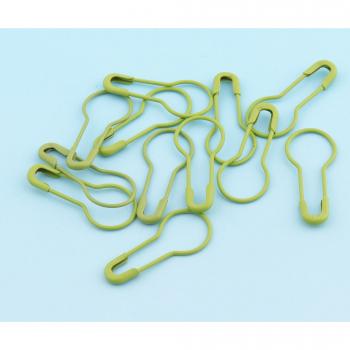 DIY Garment Safety Pins 100-500pcs Green Gourd Shape