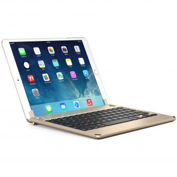Brydge 10.5 Gold‑Modell: Aluminium‑Bluetooth‑Tastatur für iPad Pro, deutsches Layout