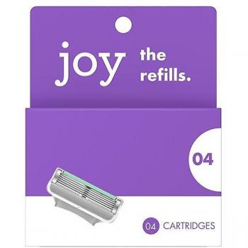 Recharge de cartouches de lames Joy pour femmes, 5 lames, 4 pièces