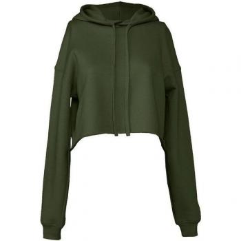 Bella Canvas Cropped Hoodie für Frauen