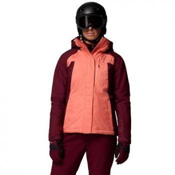 Chaqueta Columbia Snowy Summit en Rich Wine para Mujer