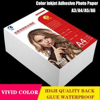 Hochglänzendes selbstklebendes Fotopapier 135g/150g, A3/A4/A5/A6