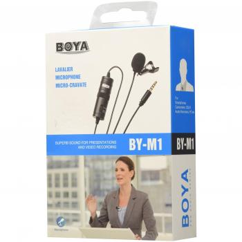 Cravate Audio Boya 6 m Condensateur