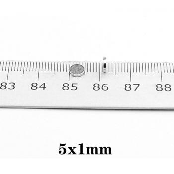 Imanes Neodimio Pequeños 5mm x 1mm