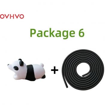 Enrollador de Cable de Carga USB con Dibujos Animados