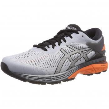 Asics Gel-Kayano 25 Men's Running Shoes, Grey (Mid Grey/Red Snapper 022), 7 UK (41.5 EU)