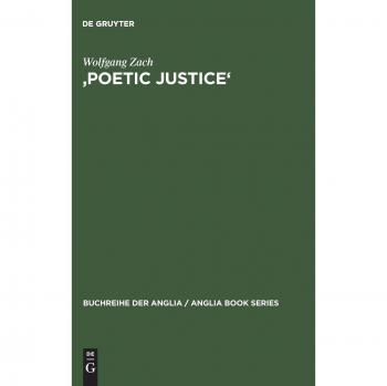 Poetic Justice,  Buchreihe Der Anglia
