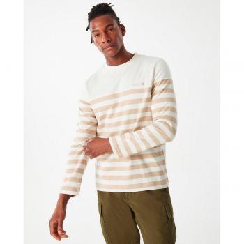 Barbour Sudadera con Rayas y Cuello Redondo
