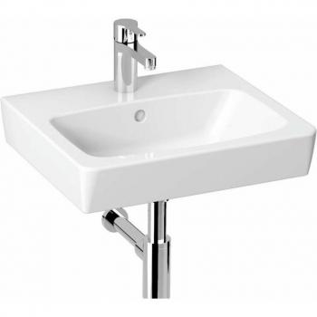 Lavabo Lyra+ 50x43 cm – blanc, avec trop-plein et trou pour robinet (H8103800001041)