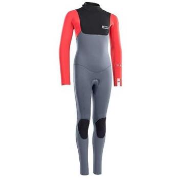 Ion Traje Neopreno Junior 4/3 – Manga Larga con Cremallera, Colores: Blue &