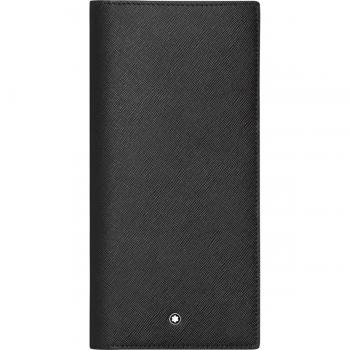 Montblanc Sartorial Tarjetero, 18 cm, Color Negro