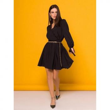 Plus Size Halsausschnitt Kleid