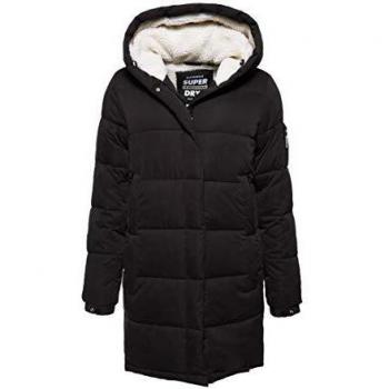 Superdry Sphere Padded Ultimate Giacca, Nero, Taglia Small