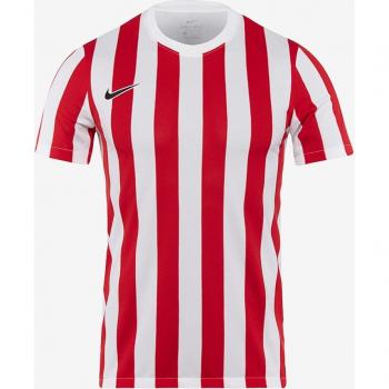Maillot de football Nike Dri-FIT Division IV à Rayures à Manches Courtes