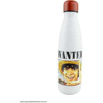 BOTELLA ISOTRMICA CINEREPLICAS ONE PIECE WANTED LUFFY