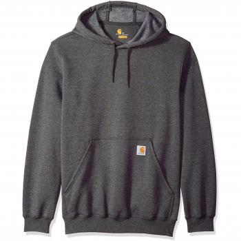 Carhartt Herren Midweight Pullover mit Kapuze, Anthrazit Meliert, M EU