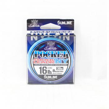 Sunline Pocket NY Shock Leader 30m 16lb 0.330mm