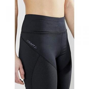 Craft EAZE Damen Strumpf mit Blockmuster – Schwarz, L